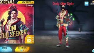 DIAMOND ROYALE DRESS IN 1 SPIN. Garena Free Fire. | youtube short videos and stories. |