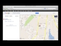 Finding GPS coordinates with google maps.