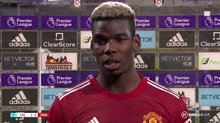 "It was a beautiful goal and a beautiful victory!" Paul Pogba on bagging United's winner vs Fulham!