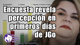 Encuesta revela percepción en primeros días de Jenniffer González