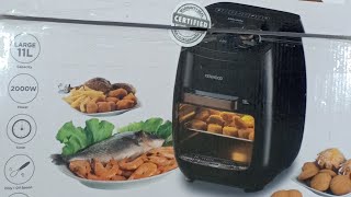 Kenwood air fryer 11L unboxing plus try on!