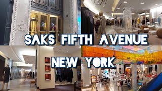 SAKS FIFTH AVENUE NEW YORK #newyork #saksfifthavenue