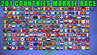 201 Countries Marble Race / Marble Race King