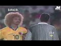 valderrama and colombia begin the road to the world cup by destroying chilavert 1996