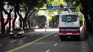 台北市中山北路[中山區]調撥車道(Transfer lane of signals)