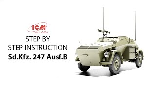 Sd.Kfz. 247 Ausf.B - Step by Step Instruction Item Number 35112