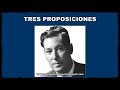 TRES PROPOSICIONES (Neville Goddard - 1954)