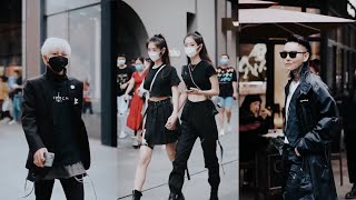 Chinese Street Fashion [All Black] ~ [抖音] China TikTok Ep. 01
