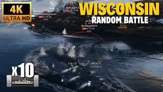 Wisconsin: Brawling 3 Ships at Once Like a Beast