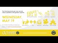 minute with the mayor public works week and yellow tier