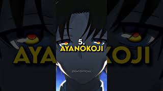 Top 5 Smartest Anime Characters #shorts #anime