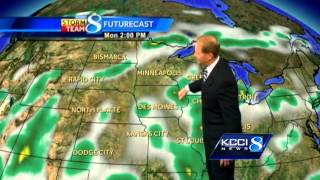 Video-Cast: Scattered thunderstorms ahead