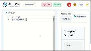 Python Logical NOT Explained in 60 Seconds