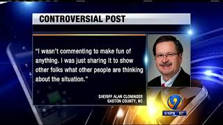 Gaston Co. Sheriff Apologizes After Viral Facebook Post On Kavanaugh Case