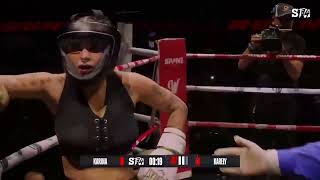KARELY RUIZ VS KARINA GARCÍA | STREAM FIGHTERS 4 | PELEA COMPLETA