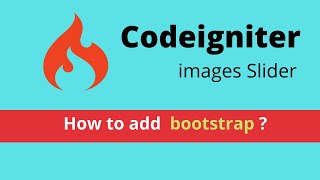 Bootstrap 4 Carousel images Slider - Codeigniter 3 Tutorial