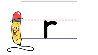 Pencil Pete's Learn to Print - Lowercase r