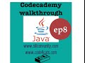 Codecademy Walkthrough Java 8. If-ElseIf-Else Statement