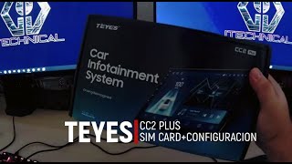 TEYES CC2 PLUS: Sim Card + Configuracion + Instalacion / Seat Leon MK3