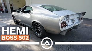 750hp Boss Hemi '69 Fastback Mustang All Motor Muscle Car