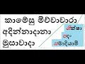 emy0005 අඹ ගෙඩියක සොරකමෙන් කාමේසු මිච්චාචාරා අදින්නාදානා මුසාවාදා අකුසල් මත අකුසල් කොපමණක්ද