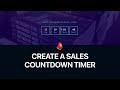 How to Create a Page Header With a Sales Countdown Timer Using Otter Blocks & Neve [2022]