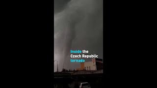 Inside the Czech Republic tornado