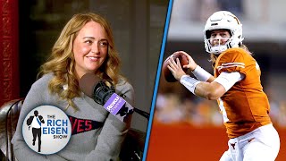 Inside College Football’s Sarah Tiana Predicts Quinn Ewers Leads Texas to the CFP | Rich Eisen Show
