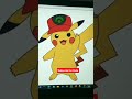 Make Pikachu Using Python| Subscribe For Code 🔥| #shorts #pythonprojects #pythonforbeginners #like