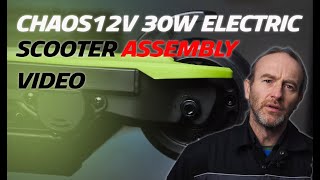 Chaos 12v 30w Kids Electric Scooter Assembly Video