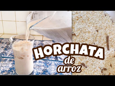 Como hacer horchata