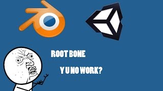 Blender 2.7 to Unity 5 - Root bone - Apply Root Motion tutorial - start to finish.