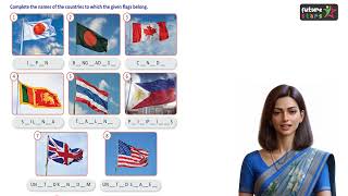 GK BooK 3 Chapter-12 Countries & Their Flags | learning kids video | Future Star