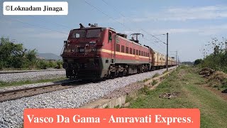 SRC WAP - 4 With Vasco Da Gama - Amravati Express.