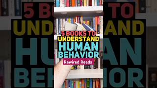 5 Books To Understand Human Behavior #bookslover