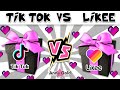 4k TIK TOK VS LIKEE! CHOOSE YOUR GIFT  🎁  ELIGE TU REGALO, Lisa or Lena, 🎁  Anna Gold 💖