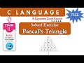 Printing Pascal's Triangle using C Language Programming