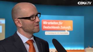 CDU.TV live: Peter Tauber im Gespräch