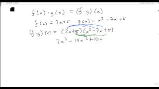 Multiply polynomial functions