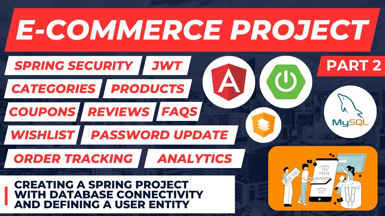 Spring Project, DB Connection And User Class | E-Commerce Project ...