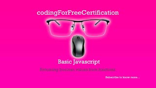 Basic Javascript | Returning Boolean Values from Functions | freeCodeCamp | 80 of 113