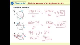 GC Lesson 11.6 Notes