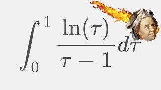 A PUTNAM Integral with a surprising result! [ ln(x)/(x-1) from 0 to 1 ]