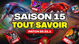 TOUT SAVOIR SUR LA NOUVELLE SAISON, ÇA BOUGE BEAUCOUP! (Patch 25.S1.1)