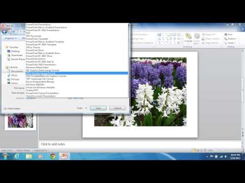 How to Convert Powerpoint to JPG How to Convert Powerpoint to JPG