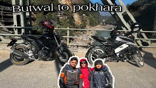 Butwal to Pokhara |motoVlog|with childhood Friends