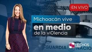 #HechosSábado | Violencia en #Michoacán: ataques a policías en Queréndaro 08/02/2025