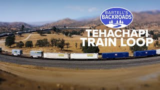 The railroad loop-around that allowed trains over Tehachapi pass | Bartell's Backroads