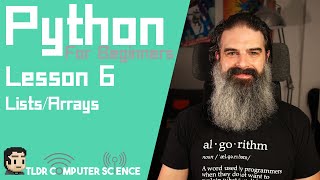 Python Tutorial for Beginners - Lesson 6 - Lists