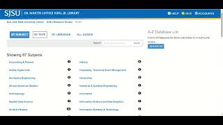 OneSearch Research Guides Demo